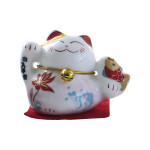 chat maneki neko en porcelaine de Herboristerie et Esotérisme à Libourne dans 💎 Bijoux et accessoires ésotériques