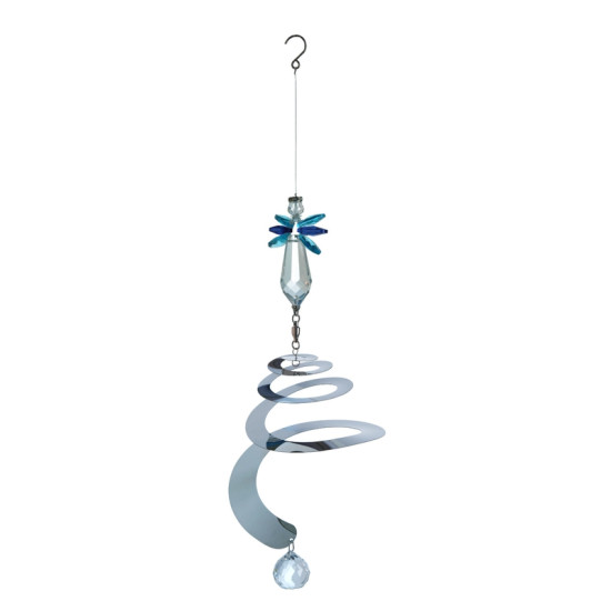 Mobile attrape-soleil cristal ruban bleu de Herboristerie et Esotérisme à Libourne dans 💎 Bijoux et accessoires ésotériques