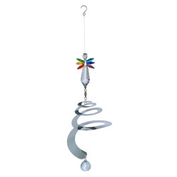 Mobile attrape-soleil cristal ruban multicol de Herboristerie et Esotérisme à Libourne dans 💎 Bijoux et accessoires ésotériques