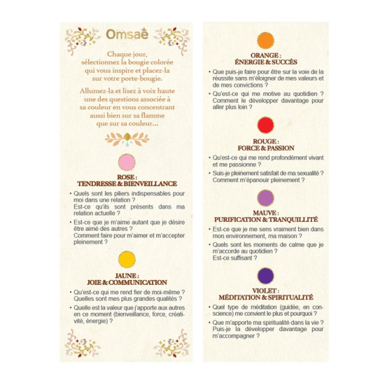 Coffret bougies rituels de Herboristerie et Esotérisme à Libourne dans 💎 Bijoux et accessoires ésotériques