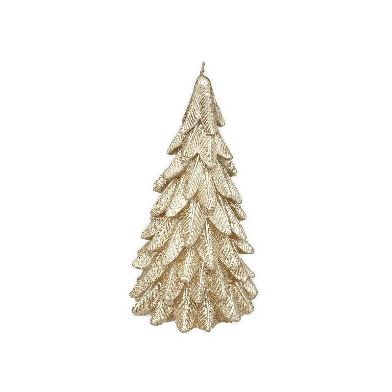 Bougie sapin 20.5cm ass decoration de noel de Déco de Noël - Jardinerie Bordeaux et Libourne dans Bougie de Noël et accessoires
