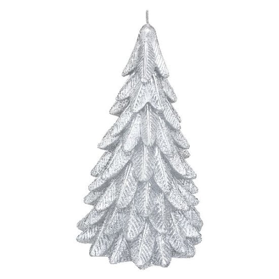 Bougie sapin 20.5cm ass decoration de noel de Déco de Noël - Jardinerie Bordeaux et Libourne dans Bougie de Noël et accessoires