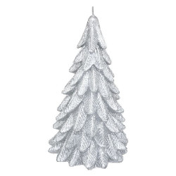 Bougie sapin 20.5cm ass decoration de noel de Déco de Noël - Jardinerie Bordeaux et Libourne dans Bougie de Noël et accessoires