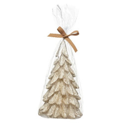 Bougie sapin 20.5cm ass decoration de noel de Déco de Noël - Jardinerie Bordeaux et Libourne dans Bougie de Noël et accessoires