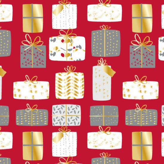 Papier cadeau tradi 1m decoration noel de Déco de Noël - Jardinerie Bordeaux et Libourne dans Emballages pour Noël
