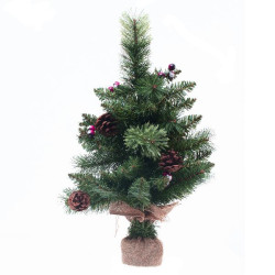 Sapin wyoming 50cm decoration noel de Déco de Noël - Jardinerie Bordeaux et Libourne dans 🌲Sapin de Noël artificiel