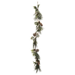 Guirlande branches pomme pin 1m deco noel de Déco de Noël - Jardinerie Bordeaux et Libourne dans Guirlande pour sapin de Noël