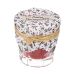 Bougie parfume pot confiture x8 decoration noel de Déco de Noël - Jardinerie Bordeaux et Libourne dans Bougie de Noël et acce...