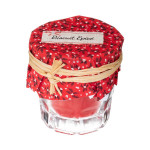 Bougie parfume pot confiture x8 decoration noel de Déco de Noël - Jardinerie Bordeaux et Libourne dans Bougie de Noël et acce...