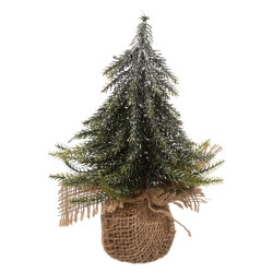 Sapin sur branche vert h20cm decoration noel de Déco de Noël - Jardinerie Bordeaux et Libourne dans 🌲Sapin de Noël artificiel