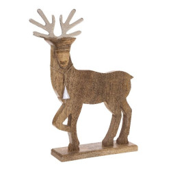 Renne bois metal 50cm decoration noel de Déco de Noël - Jardinerie Bordeaux et Libourne dans 🎅Figurine de Noël