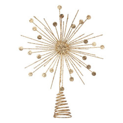 Cimier pastilles h30cm decoration noel de Déco de Noël - Jardinerie Bordeaux et Libourne dans 🎄Déco de sapin