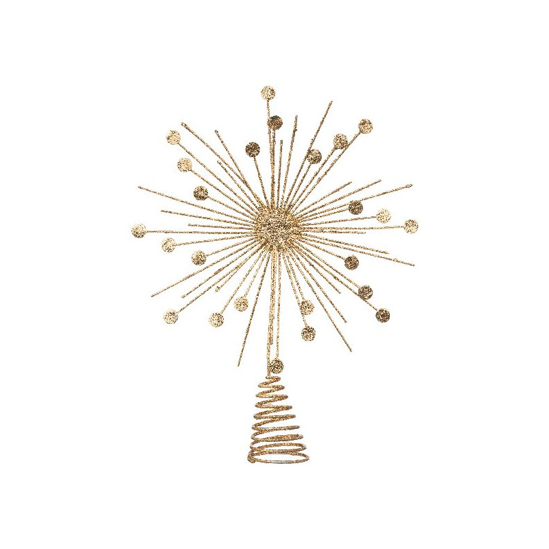 Cimier pastilles h30cm decoration noel de Déco de Noël - Jardinerie Bordeaux et Libourne dans 🎄Déco de sapin