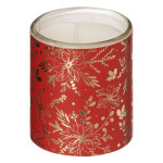 Bougie parfume photophore rouge x6 deco noel de Déco de Noël - Jardinerie Bordeaux et Libourne dans Bougie de Noël et accesso...