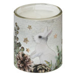 Bougie parfume pot sapin x8 decoration noel de Déco de Noël - Jardinerie Bordeaux et Libourne dans Bougie de Noël et accessoires
