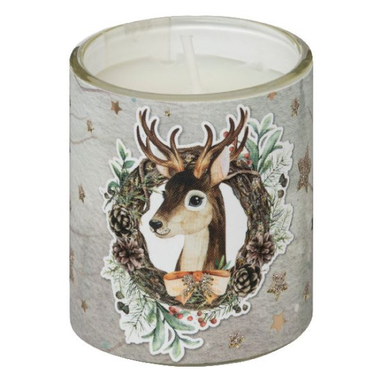 Bougie parfume pot sapin x8 decoration noel de Déco de Noël - Jardinerie Bordeaux et Libourne dans Bougie de Noël et accessoires