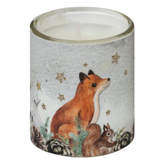 Bougie parfume pot sapin x8 decoration noel de Déco de Noël - Jardinerie Bordeaux et Libourne dans Bougie de Noël et accessoires