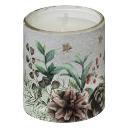 Bougie parfume pot sapin x8 decoration noel de Déco de Noël - Jardinerie Bordeaux et Libourne dans Bougie de Noël et accessoires