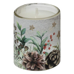 Bougie parfume pot sapin x8 decoration noel de Déco de Noël - Jardinerie Bordeaux et Libourne dans Bougie de Noël et accessoires