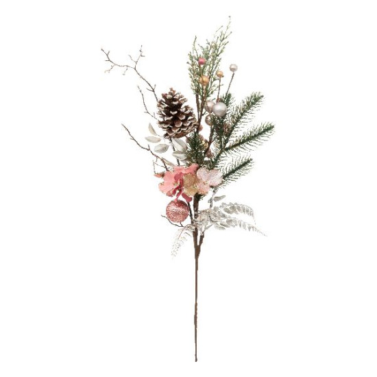 Bouquet or rose 64cm pour décorations de noel de Déco de Noël - Jardinerie Bordeaux et Libourne dans 🎄Décoration de Noël