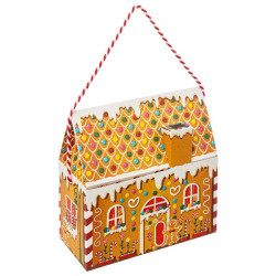 Boite de sac en pain d'epice pour noel de Déco de Noël - Jardinerie Bordeaux et Libourne dans 🎄Déco de sapin