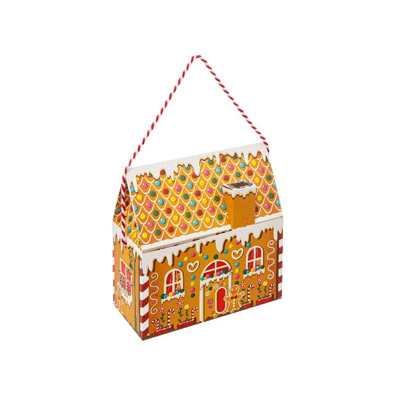 Boite de sac en pain d'epice pour noel de Déco de Noël - Jardinerie Bordeaux et Libourne dans 🎄Déco de sapin