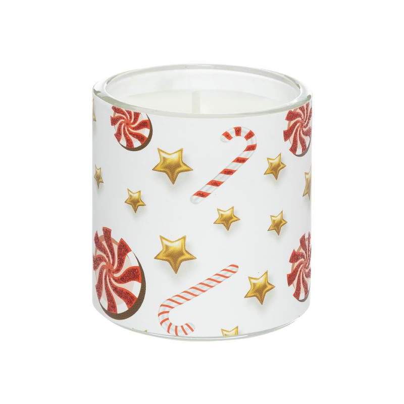 Bougie parfume photophore pain epices x3 noel de Déco de Noël - Jardinerie Bordeaux et Libourne dans Bougie de Noël et access...