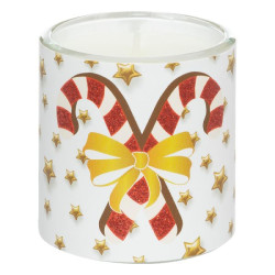 Bougie parfume photophore pain epices x3 noel de Déco de Noël - Jardinerie Bordeaux et Libourne dans Bougie de Noël et access...
