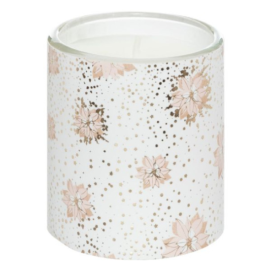 Bougie parfume photophore x6 rose deco noel de Déco de Noël - Jardinerie Bordeaux et Libourne dans Bougie de Noël et accessoires