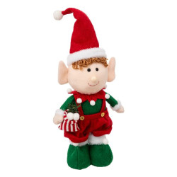Lutin fille garcon 35cm decoration noel de Déco de Noël - Jardinerie Bordeaux et Libourne dans 🎅Figurine de Noël