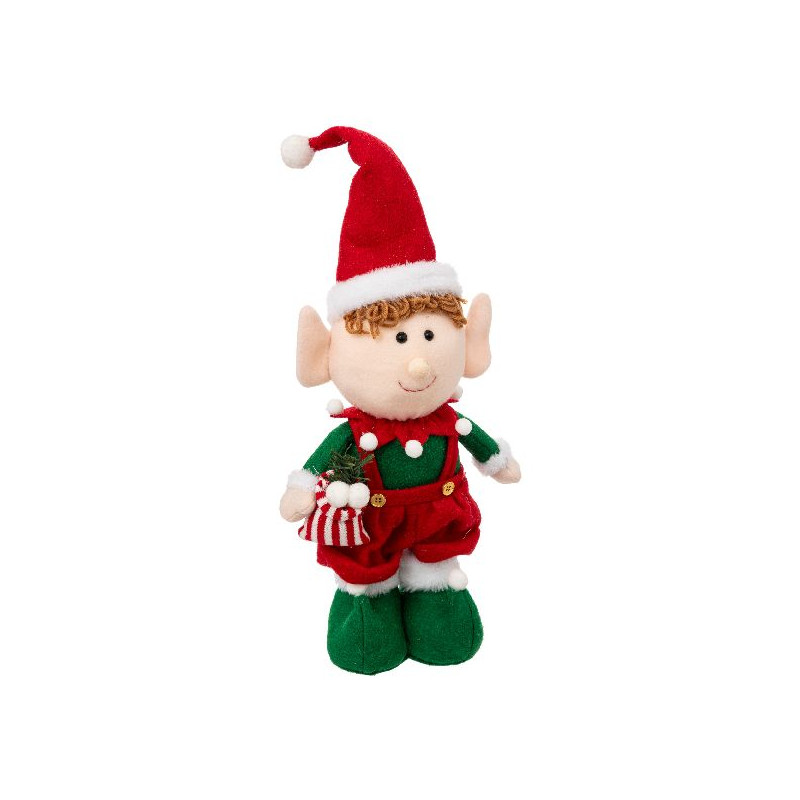 Lutin fille garcon 35cm decoration noel de Déco de Noël - Jardinerie Bordeaux et Libourne dans 🎅Figurine de Noël