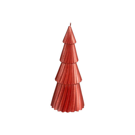 Bougie sapin 21cm ass decoration de noel de Déco de Noël - Jardinerie Bordeaux et Libourne dans Bougie de Noël et accessoires