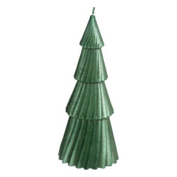Bougie sapin 21cm ass decoration de noel de Déco de Noël - Jardinerie Bordeaux et Libourne dans Bougie de Noël et accessoires