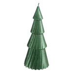 Bougie sapin 21cm ass decoration de noel de Déco de Noël - Jardinerie Bordeaux et Libourne dans Bougie de Noël et accessoires