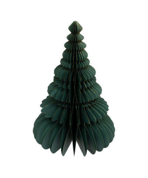 Sapin papier vert h30cm decoration noel de Déco de Noël - Jardinerie Bordeaux et Libourne dans 🌲Sapin de Noël artificiel