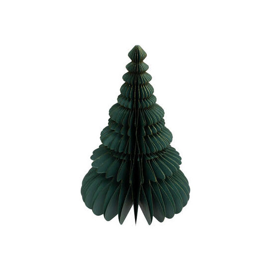 Sapin papier vert h30cm decoration noel de Déco de Noël - Jardinerie Bordeaux et Libourne dans 🌲Sapin de Noël artificiel
