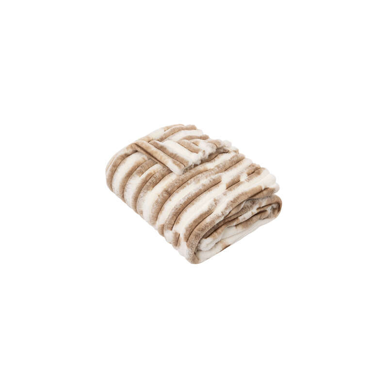 Plaid bicolore 130x180cm decoration noel de Déco de Noël - Jardinerie Bordeaux et Libourne dans 🛋️Coussin et plaid de Noël