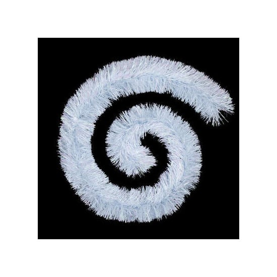 Guirlande boa 2m blanc decoration noel de Déco de Noël - Jardinerie Bordeaux et Libourne dans Guirlande pour sapin de Noël