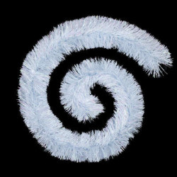 Guirlande boa 2m blanc decoration noel de Déco de Noël - Jardinerie Bordeaux et Libourne dans Guirlande pour sapin de Noël