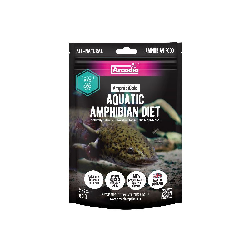 Arcadia earth pro amphibi gold 80g de Superfish - Aquadistri - accessoires pour aquarium et bassin dans Lumière pour reptiles
