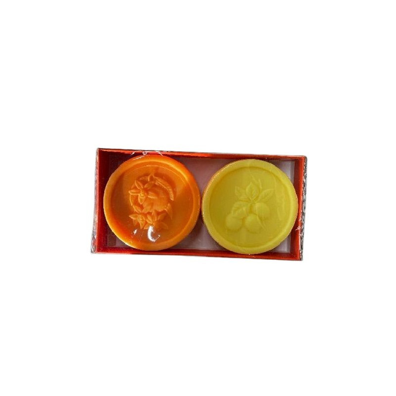 Coffret savon 2x100g citron & fleur d'oranger de Savons 🧼et huiles essentielles Esprit de Provence 🫏 dans Savon noir, Savon d...