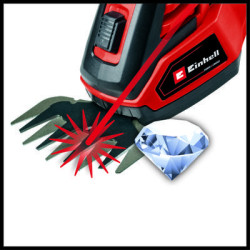 Cisaille à gazon sans fil ge-cg 18/100 solo de Einhell - tondeuse et outil à batterie dans Taille haies pour le jardin