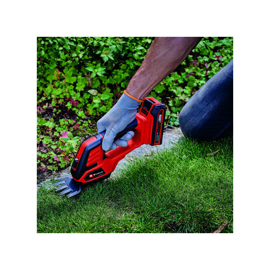 Cisaille à gazon sans fil ge-cg 18/100 solo de Einhell - tondeuse et outil à batterie dans Taille haies pour le jardin