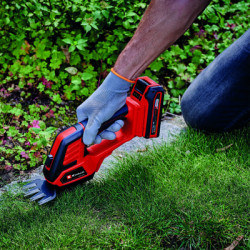 Cisaille à gazon sans fil ge-cg 18/100 solo de Einhell - tondeuse et outil à batterie dans Taille haies pour le jardin