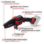 Scie de jardin sans fil ge-ps 18/15-solo de Einhell - tondeuse et outil à batterie dans Tronçonneuses pour le jardin
