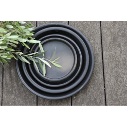 SOUCOUPE BLACK D22 de Poterie d'Albi - Poterie de qualité à Bordeaux dans Les Poteries d'Albi