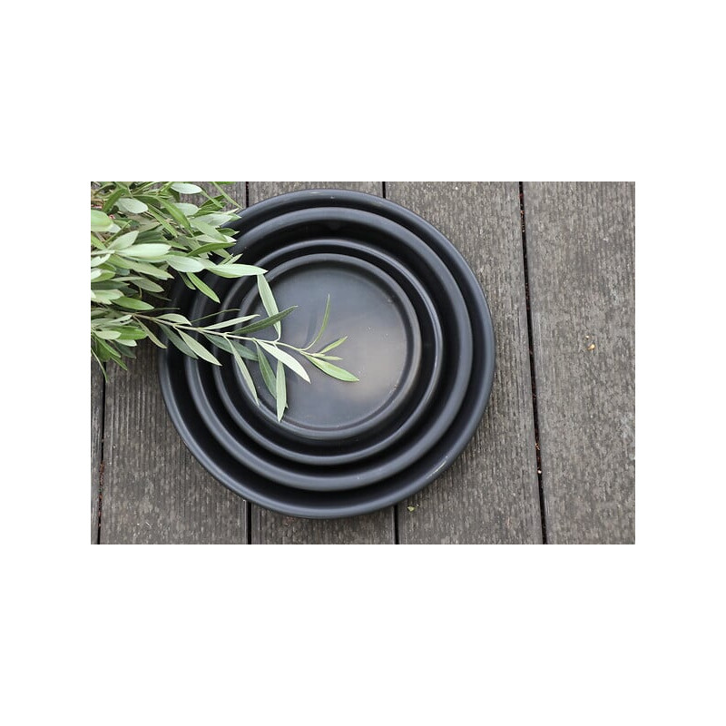 SOUCOUPE BLACK D22 de Poterie d'Albi - Poterie de qualité à Bordeaux dans Les Poteries d'Albi