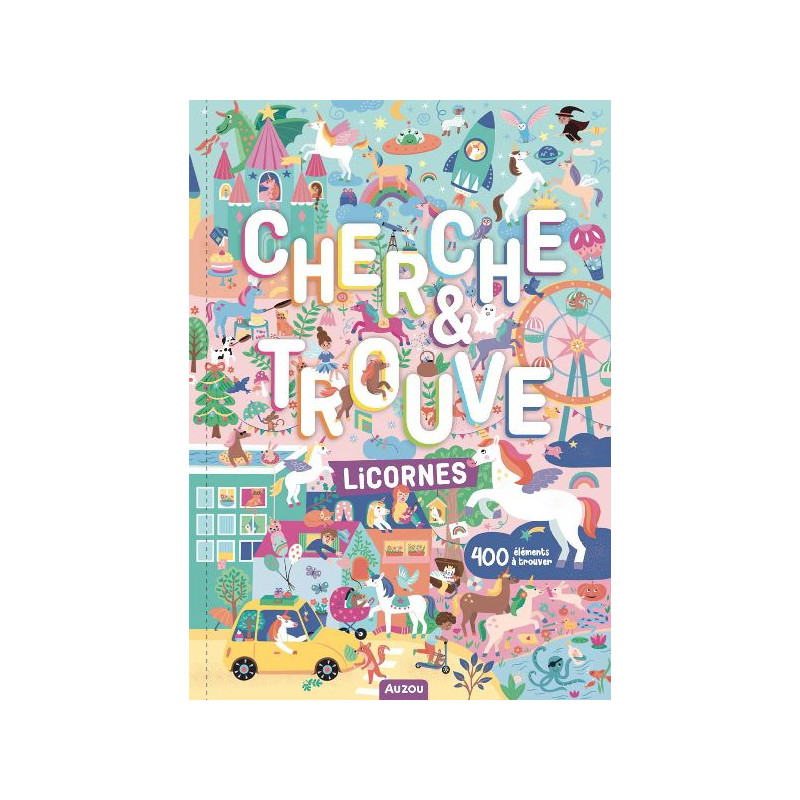 Licornes - mon album cherche et trouve de Jardinerie Bordeaux Libourne Gironde dans 🪀 Jouets pour enfant