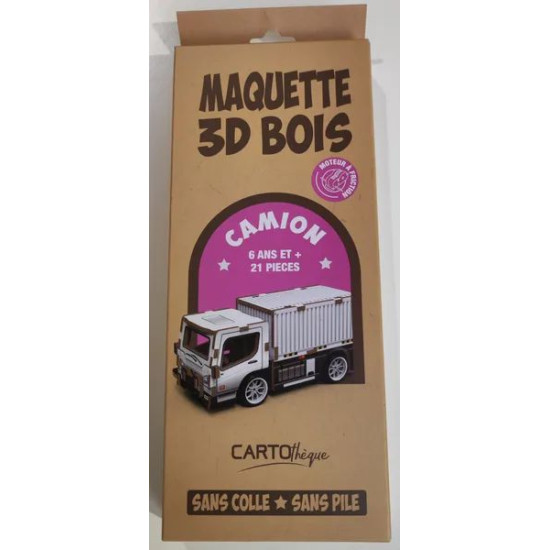 Camion - maquette 3d bois de Jardinerie Bordeaux Libourne Gironde dans 🪀 Jouets pour enfant
