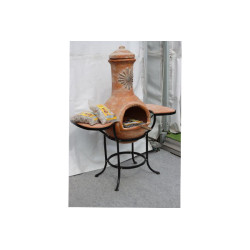 Pack complet cheminée mexicaine de Jardinerie Bordeaux Libourne Gironde dans 🔥 Brasero - chauffe terrasse